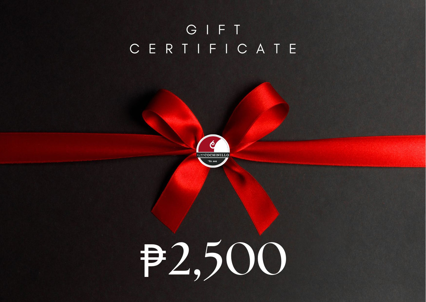 Gift Card P2500